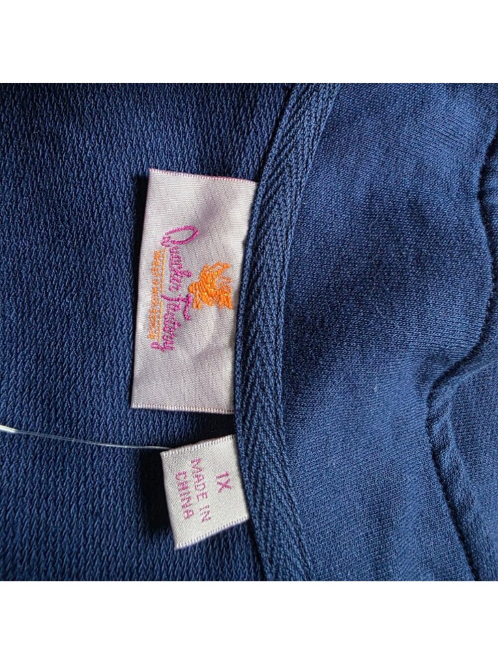 NWOT Quacker Factory 2-Piece Skort / Vest Set Size 1X - Picture 10 of 10